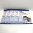 (5X Lot) Epson Glossy Photo Paper - 20 Sheet Packs 8.5" 11" S041141 New. Fixed Price $37.99.