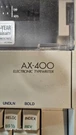 Brother AX-400 Electronic Daisy Wheel Typewriter Made In Usa Spell Check Tested. Fixed Price $79.99.