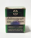 Vintage Addressograph Ribbon Tin Box Cleveland Oh Collectable Advertising. Fixed Price $36.95.