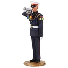 13013 - British Royal Marine Bugler, 1959 Jack Tars And Leatherne W. Britain. Fixed Price $48.00.