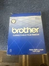 Brother Correctable Film Typewriter Ribbon Reorder # 1030 Black Oem New Open Box. Fixed Price $22.97.