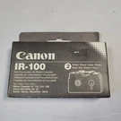 New Genuine Canon IR-100 Typewriter Ribbon Cassette Black Oem. Fixed Price $89.95.