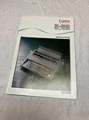 Canon S-58 Typewriter Manual Instructions Book 1986. Fixed Price $5.99.