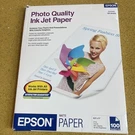 Epson Photo Quality Inkjet Paper, Matte 8-1/2"X11" 100 Sheets. Fixed Price $13.00.