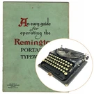 Remington NO.2 Portable Typewriter Instruction Manual User Repro Antique Vtg. Fixed Price $5.00.