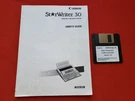 Canon Starwriter 30 User's Guide Manual W/ "fancy Headlines" Disc. Fixed Price $12.95.