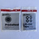 Smith Corona Typewriter Printwheel H59535 1037 Style Tempo & Lift Off Tape. Fixed Price $19.00.