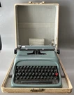 Vintage Olivetti Underwood Studio 44 Manual Typewriter With Case Barcelona Spain. Fixed Price $129.99.