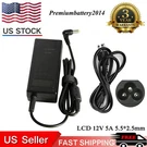 New Lcd Ac Power Supply Adapter Dc Volt Amp (12V 5A) Monitor 5.5*2.5MM. Fixed Price $10.99.