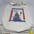 1991 Ibm Tote Bag Canvas Logo Leadership The Journey Continues 17 X 13. Fixed Price $9.99.