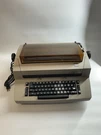 Ibm Selectric Ii Correcting Typewriter With Cover Tan Colored. Fixed Price $119.99.