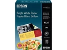 Epson S041586-ET 500 Sheet 8.5"X11" Double Side Premium Paper Bright White. Fixed Price $22.40.