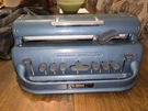 Perkins Brailler David Abraham Blue Howe Press Blind Pristine Condition W/cover. Fixed Price $390.00.