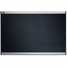 Quartet Prestige Bulletin Board, Diamond Mesh Fabric, 35 X 24, Gray/aluminum. Fixed Price $74.99.