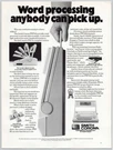 Smith Corona Pwp 80 Word Processor Technology At Your Touch 1989 Print Ad. Fixed Price $12.85.