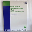 Epson Ultra Premium Presentation Paper Matte 17 22 New Sealed Box 50 Sheets. Fixed Price $100.00.