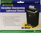 Nuova SP12 Shredder Sharpening Lubricant Sheets Count Pack For Use. Fixed Price $17.57.