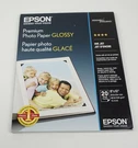 Epson Premium Photo Paper Glossy 8" X 10" 20 Sheets S041465. Fixed Price $9.99.