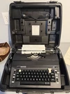 Vintage Black Sears The Corrector Electric Typewriter 268.53510 Works! Case. Fixed Price $73.00.