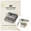 Smith Corona Sterling Typewriter Instruction Manual Repro User Vtg 5AX 5Y. Fixed Price $5.00.