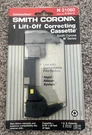 2PK Smith Corona Correction Tape Ribbon 21060 Lift-off Correcting Cassette. Fixed Price $8.50.