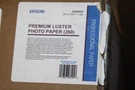 Epson Premium Luster Photo Paper 24" X 100 Ft Model S450423. Fixed Price $129.95.