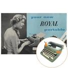 Royal Quiet De Luxe Typewriter Instruction Manual User Repro Vtg Portable. Fixed Price $5.00.