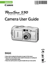 Canon Powershot S50 Digital Camera User Owner Instruction Manual. Fixed Price $29.99.