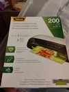 Fellowes Laminating Pouches Letter Mil 200PACK 9" X 11.5" Nib. Fixed Price $53.99.