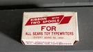 Sears Kids Holiday Typewriter Replacement Ribbon 49-1893 2 Spools Nos. Fixed Price $12.99.