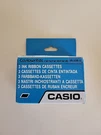 3X Original Ribbon Group 412 Casiowriter CW-16 CW-20 CW-25 CW-30 IR-20B. Fixed Price $19.99.