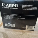 Genuine Canon AP11 Typewriter Ribbons (box Of 6) Black. Fixed Price $24.95.