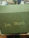 Vintage Tom Thumb 1950 Youth Manual Typewriter Olive Green Portable Case Steel. Fixed Price $32.00.