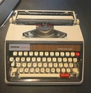 Vintage Brother Echelon 79 Typewriter With Case. Fixed Price $129.99.