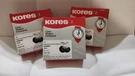 Lot Of 3 Kores Universal Nylon Calculator Ribbon KOR80CBR Red/black. Fixed Price $15.95.