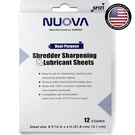 Nuova SP12T Micro-cut Shredder Lubricant Sheets, 12-PACK For Efficient Shredding. Fixed Price $18.04.