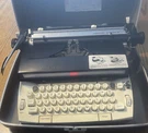 Vintage Smith Corona Sears Forecast Electric 12 Typewriter Hard Case Tested. Fixed Price $40.00.
