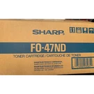 Genuine Sharp Black Ink Toner Cartridge High Yield FO-47ND New Open Box. Fixed Price $24.00.