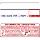 Cas LST-8030 For LP-1000/LP-II/CL5000 Label, 58 X Mm, Non-upc/safe Handling. Fixed Price $37.95.