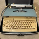 Vintage Scm Smith-corona Coronet Automatic Electric Typewriter 1960S With Case. Fixed Price $100.00.
