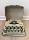 Olympia Splendid 66 Portable Typewriter With Case Vintage Manual Untested. Fixed Price $149.99.