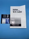 Brother WP-3400 Word Processor User Guide Manual W/ Original Program Floppy Disk. Fixed Price $20.00.