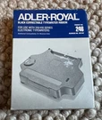 Adler-royal Typewriter Ribbon #246 New Correctable Black Ink Nib Nos. Fixed Price $11.89.