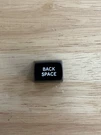 Ibm Selectric Ii Part # 1171981 Back Space Key Top Charcoal Gray New Genuine. Fixed Price $15.95.