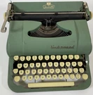 Vintage Underwood Jewel Typewriter Case Tested Works Great. Fixed Price $325.00.