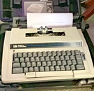 Vintage Smith Corona 3L Xt Electra Portable Electric Typewriter W/ Case. Fixed Price $94.99.