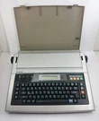 Panasonic Accuspell Electric Typewriter 1980 KX-R435 Ribbons Unltd. Vintage Art. Fixed Price $59.00.