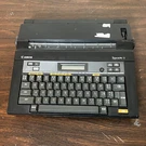 Vintage Canon Typestar 5 Electronic Typewriter Unit Not Tested. Fixed Price $35.17.