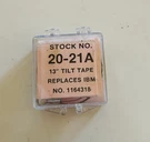 Ibm Selectric Typewriter 13 Tilt Tape Part No. 1164318 New Old Stock Nos. Fixed Price $14.95.