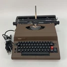 Sears Scholar Typewriter Model 161. 53970 Electric Portable W/ Case Read Desc. Fixed Price $40.49.